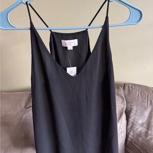 LOFT Elegant Black Camisole
